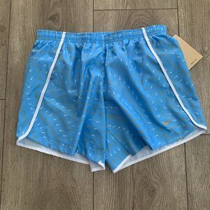 Nike girls running shorts with underwear lining